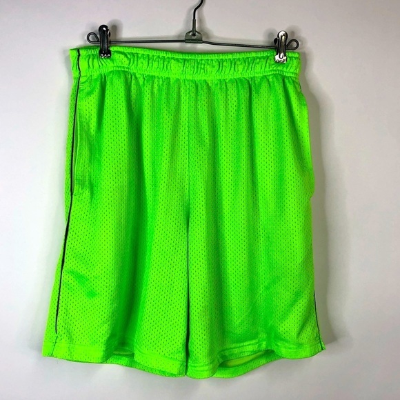 MTA Sport Other - MTA sport shorts mesh neon green long pull-on Medium